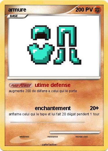 Pokemon armure