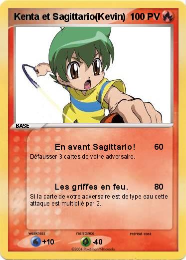 Pokemon Kenta et Sagittario(Kevin)