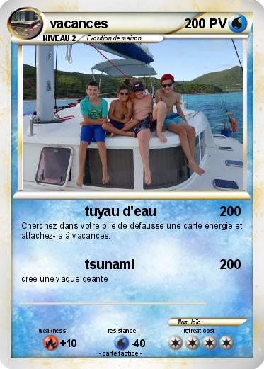 Pokemon vacances