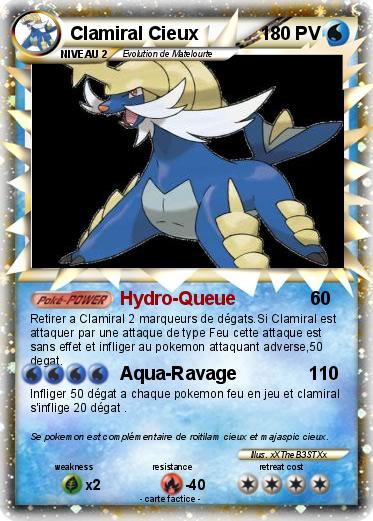 Pokemon Clamiral Cieux