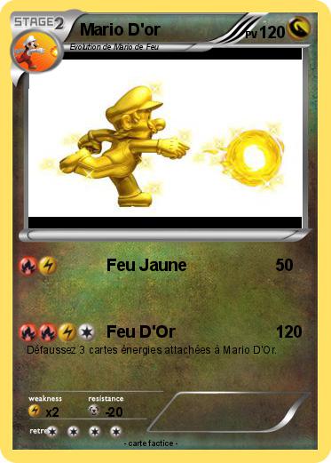 Pokemon Mario D'or