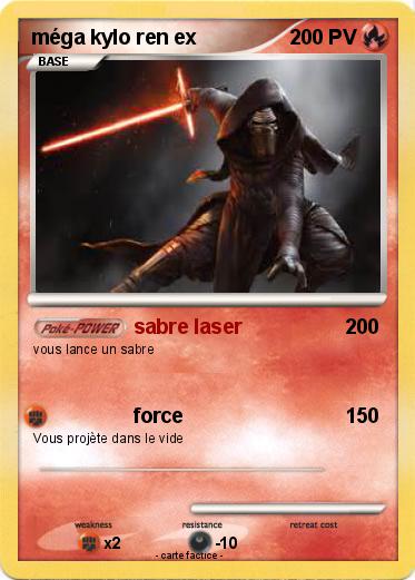 Pokemon méga kylo ren ex