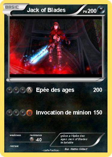 Pokemon Jack of Blades