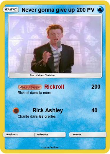 Pokemon Never gonna give up