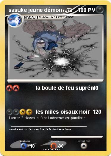 Pokemon sasuke jeune démon