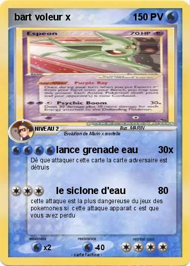 Pokemon bart voleur x