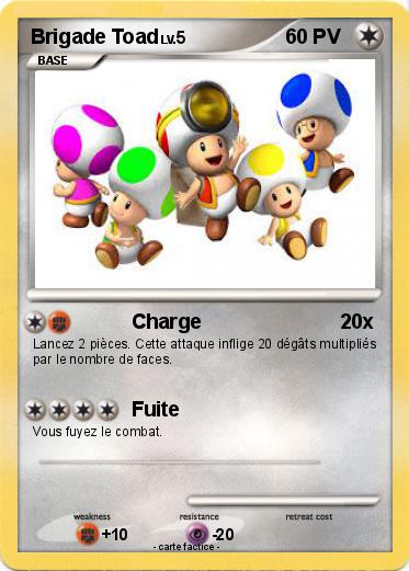 Pokemon Brigade Toad