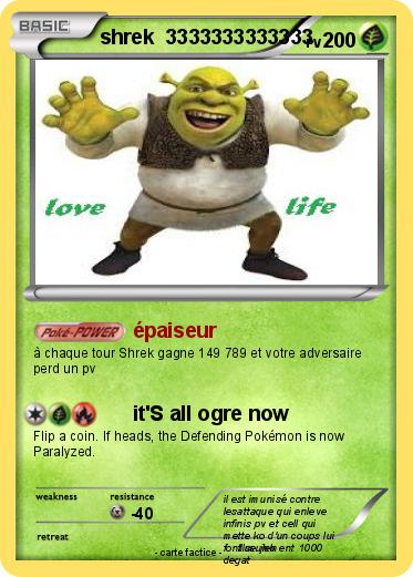 Pokemon shrek  3333333333333
