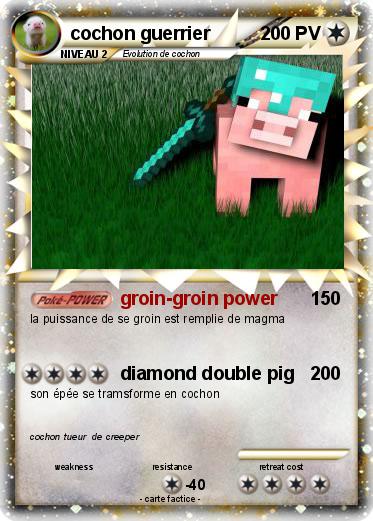 Pokemon cochon guerrier