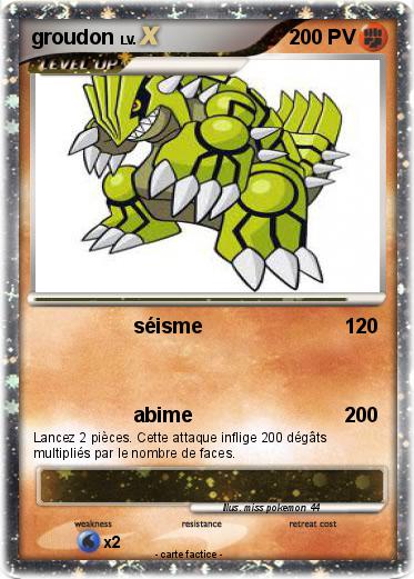 Pokemon groudon