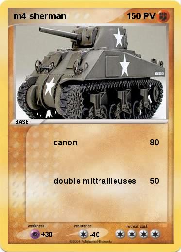 Pokemon m4 sherman