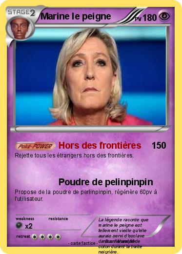 Pokemon Marine le peigne