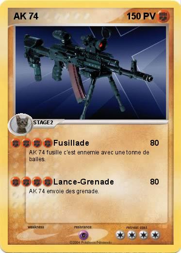 Pokemon AK 74 