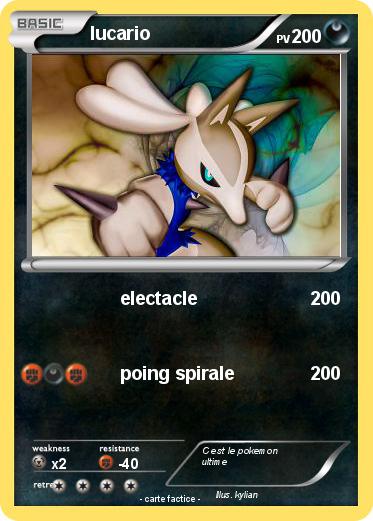 Pokemon lucario