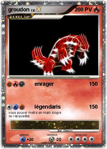 Pokemon groudon