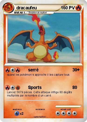 Pokemon dracaufeu