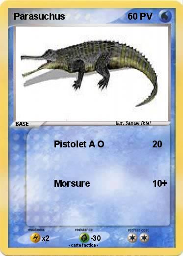 Pokemon Parasuchus