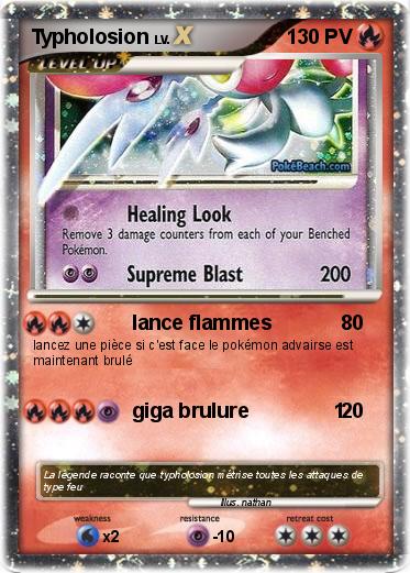 Pokemon Typholosion