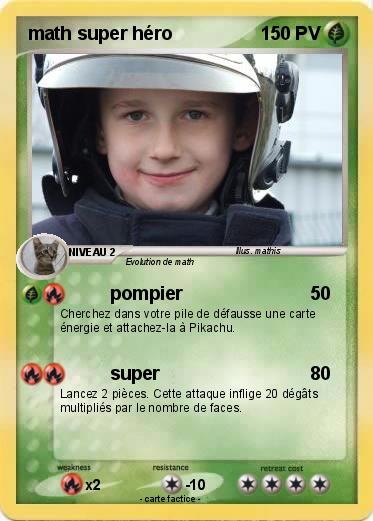 Pokemon math super héro