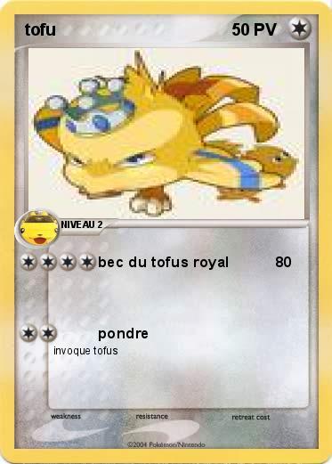 Pokemon tofu