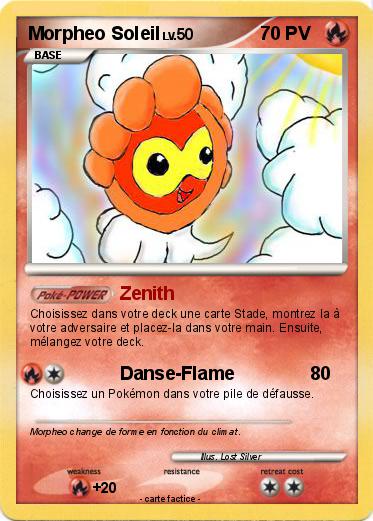 Pokemon Morpheo Soleil