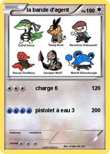 Pokemon la bande d'agent