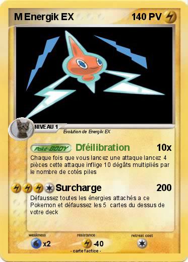 Pokemon M Energik EX