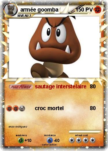 Pokemon armée goomba