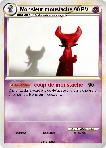 Pokemon Monsieur moustache