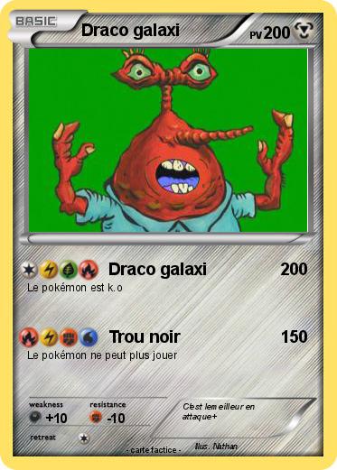 Pokemon Draco galaxi