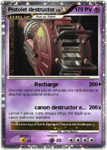 Pokemon Pistolet destructor