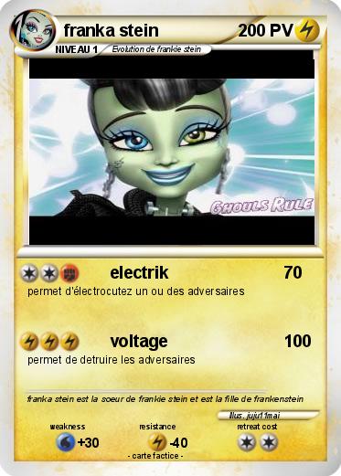 Pokemon franka stein