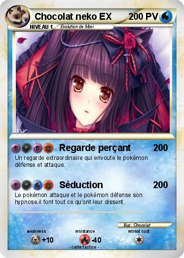 Pokemon Chocolat neko EX