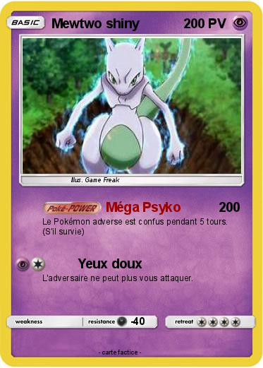 Pokemon Mewtwo shiny