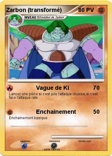 Pokemon Zarbon (transformé)
