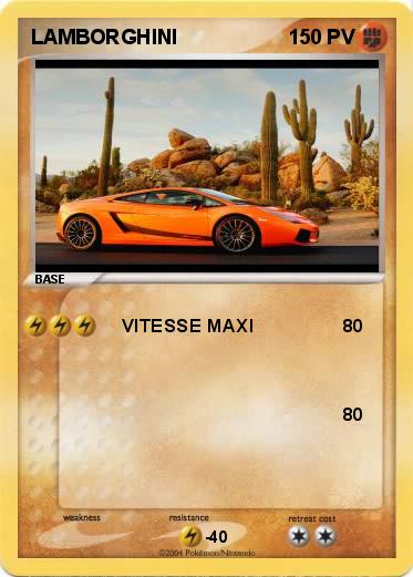 Pokemon LAMBORGHINI
