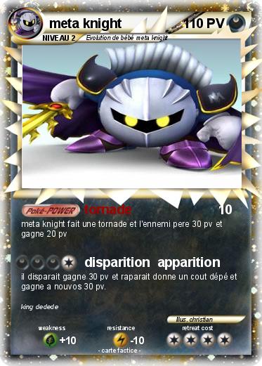 Pokemon meta knight