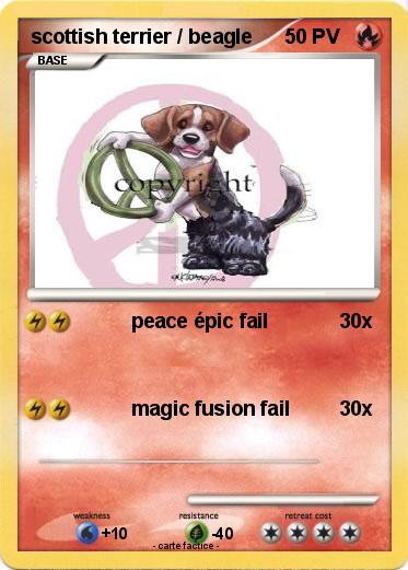Pokemon scottish terrier / beagle