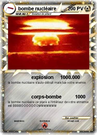 Pokemon bombe nucléaire