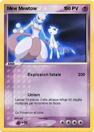 Pokemon Mew Mewtow                     1