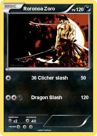 Pokemon Roronoa Zoro