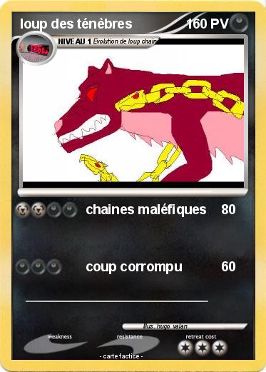 Pokemon loup des ténèbres