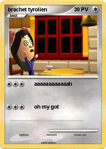 Pokemon brachet tyrolien