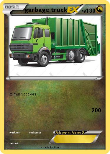 Pokemon garbage truck