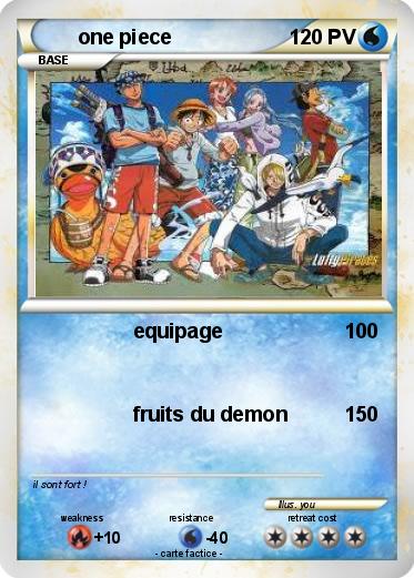 Pokemon one piece