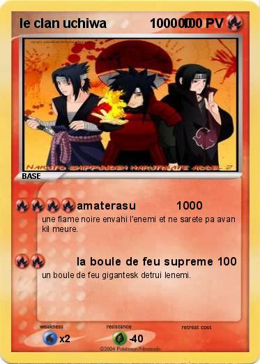 Pokemon le clan uchiwa            100000