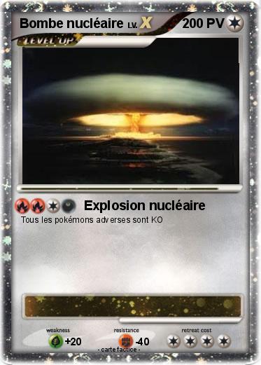 Pokemon Bombe nucléaire