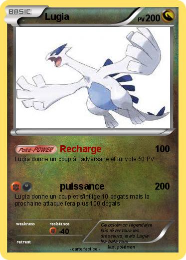 Pokemon Lugia