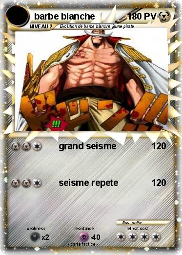 Pokemon barbe blanche