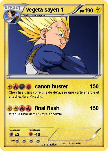 Pokemon vegeta sayen 1